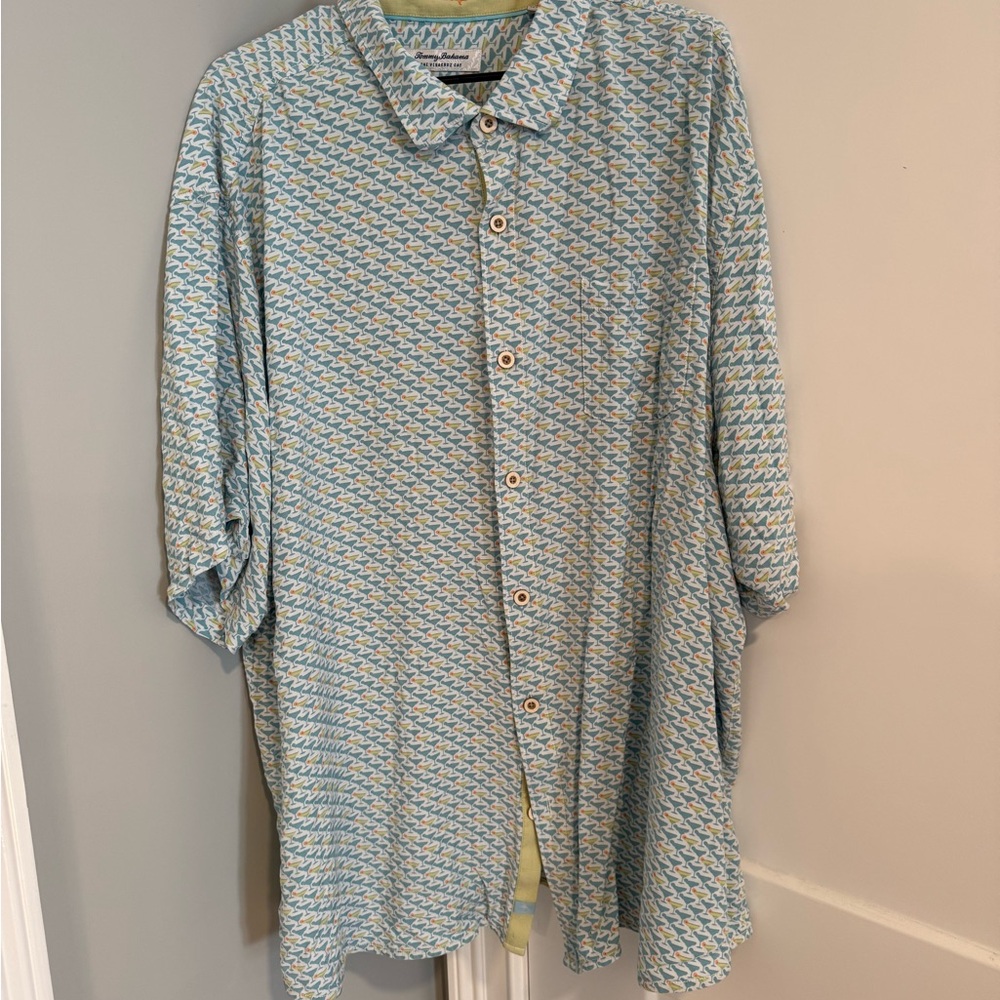 Tommy Bahama Martini Patterned Button-Up Shirt